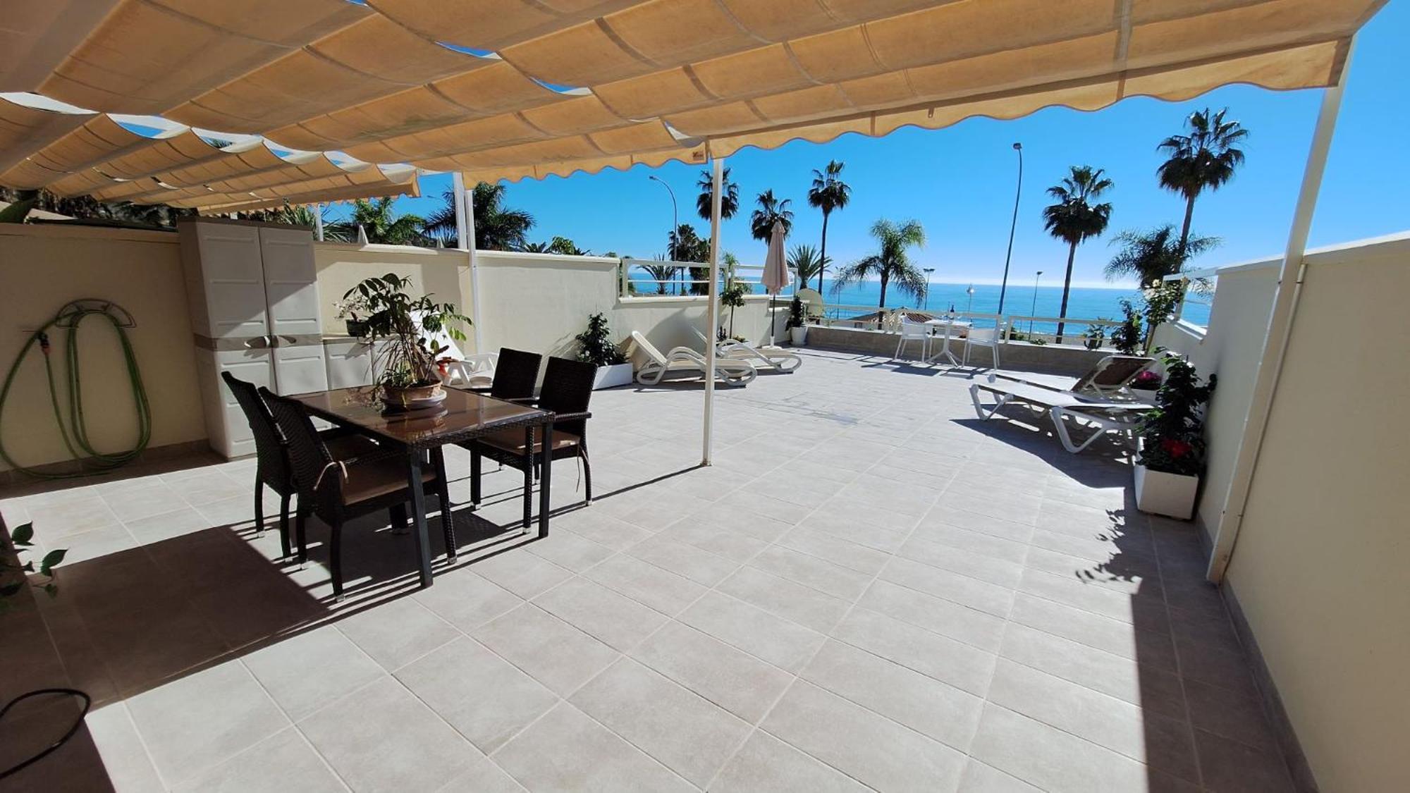 Ferienwohnung 1ª LINEA PLAYA DE BURRIANA 1ºd Nerja Exterior foto
